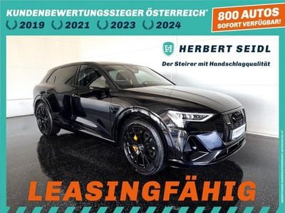 Gebraucht Audi e-tron S-Line 369 kW (503 PS) 2023 Mythosschwarzmetallic SUV