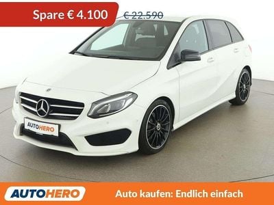 Gebraucht Mercedes B200 AMG line 136 PS (100 kW) 2018 Weiß Van / Kleinbus