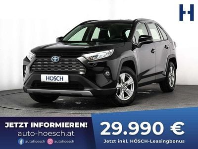 Gebraucht Toyota RAV4 Hybrid Active 218 PS (160 kW) 2021 Schwarz SUV