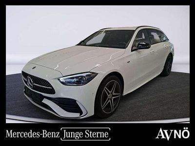 gebraucht Mercedes C300e de 4MATIC T Navi Kamera Sportsitze AMG Line