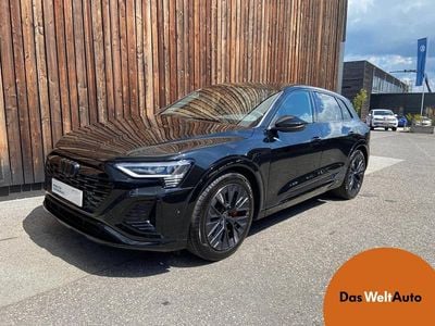 Gebraucht Audi Q8 e-tron S-Line 250 kW (340 PS) 2024 Schwarz  metallicperleffektno SUV