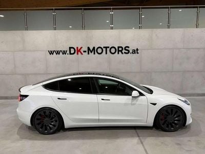 Weiß Gebraucht 2020 Tesla Model 3 Performance Limousine | € 25.990 (Fairer Preis)