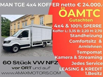 Gebraucht MAN TGE 140 PS (102 kW) 2020 Weiß Van