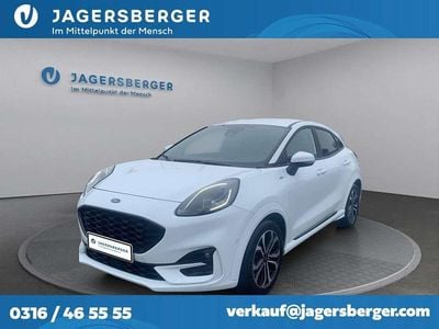 Gebraucht Ford Puma ST-Line 124 PS (91 kW) 2020 Weiß SUV
