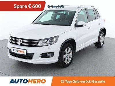 Weiß Gebraucht 2015 VW Tiguan Sport SUV | € 14.890 (Etwas zu teuer)