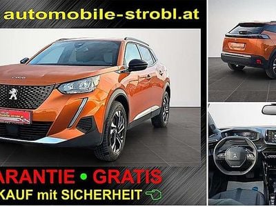 Gebraucht Peugeot e-2008 Allure 100 kW (136 PS) 2023 Orange SUV