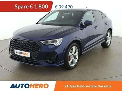 Blau Gebraucht 2021 Audi Q3 S-Line SUV | € 37.690 (Fairer Preis)