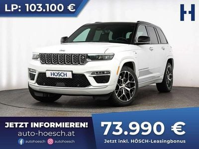 Weiss Neu 2025 Jeep Grand Cherokee Summit SUV | € 77.490 (Teuer)