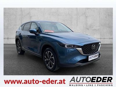 Gebraucht Mazda CX-5 Exclusive-Line 165 PS (121 kW) 2023 Blau SUV