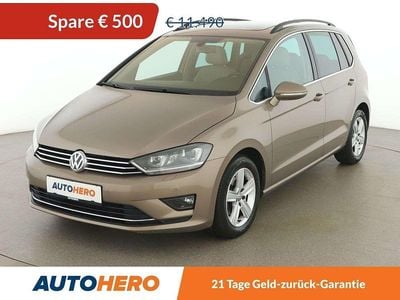 Gelb Gebraucht 2014 VW Golf Sportsvan Van / Kleinbus | € 10.990 (Guter Preis)