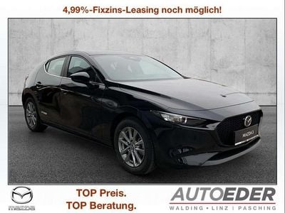 Neu Mazda 3 Prime-Line 140 PS (102 kW) 2025 Schwarz Limousine