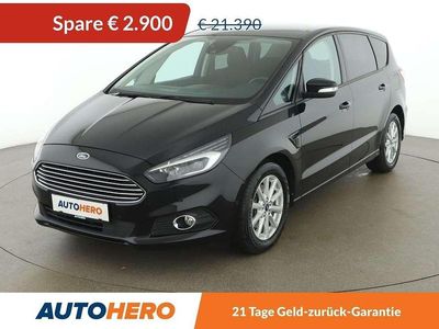 Schwarz Gebraucht 2019 Ford S-MAX Business Edition Van / Kleinbus | € 18.490 (Guter Preis)