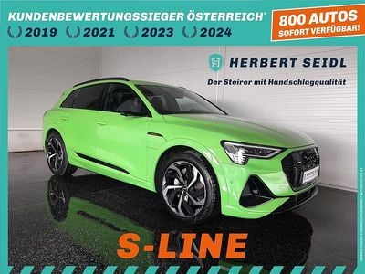 Grün Gebraucht 2022 Audi e-tron Exclusive SUV | € 46.880 (Fairer Preis)