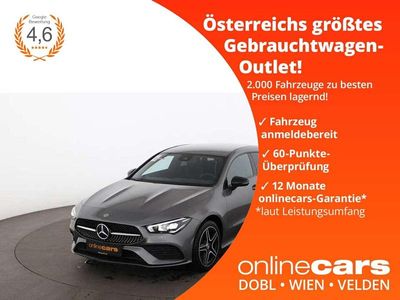 Grau Gebraucht 2021 Mercedes CLA250e Shooting Brake AMG line Kombi | € 23.090 (Fairer Preis)