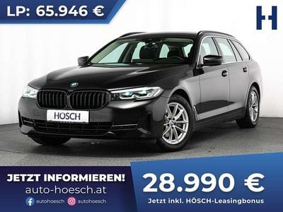 Schwarz Gebraucht 2022 BMW 520 Sport Line Kombi | € 29.990 (Fairer Preis)