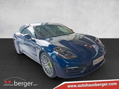 Mittelblau metallic Gebraucht 2022 Porsche Panamera 4S Limousine | € 109.990 (Teuer)