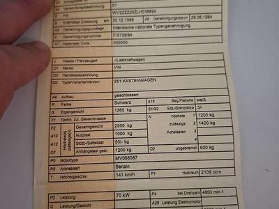 Gebraucht 1989 VW T3 Van | € 4.000