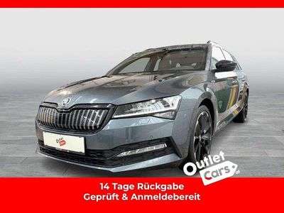 Gebraucht Skoda Superb SportLine 156 PS (114 kW) 2021 Grau Kombi