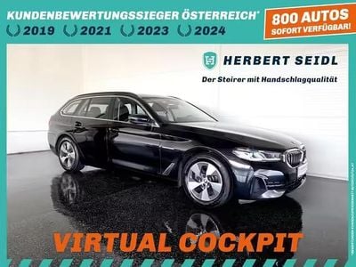 gebraucht BMW 520 d TOURING Aut LASER LED / NAVI / LIVE COCKPIT PROF. / HEAD-UP / 4-ZONEN-KLIMA / E-KLAPPE