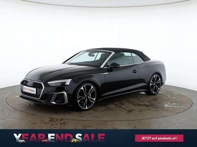 Schwarz metallic Gebraucht 2023 Audi A5 Cabriolet S-Line Cabrio | € 50.950