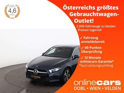 Blau Gebraucht 2021 Mercedes A250 Progressive Limousine | € 24.990 (Superpreis)