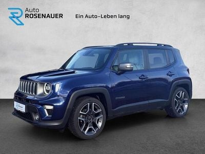 Gebraucht Jeep Renegade Limited 120 PS (88 kW) 2019 Blau SUV