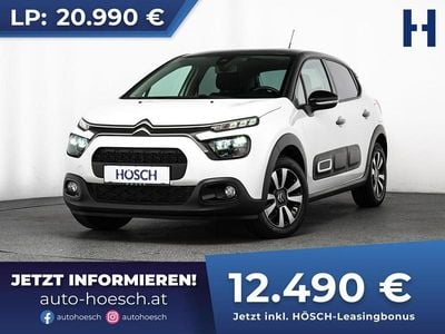 Gebraucht Citroën C3 PureTech 83 PS (61 kW) 2023 Weiß Limousine