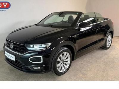 Schwarz Gebraucht 2020 VW T-Roc Cabriolet R-line Cabrio | € 23.930 (Fairer Preis)