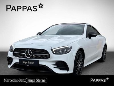 Designo opalithweiss Gebraucht 2023 Mercedes E300 AMG line Coupé | € 57.900 (Superpreis)