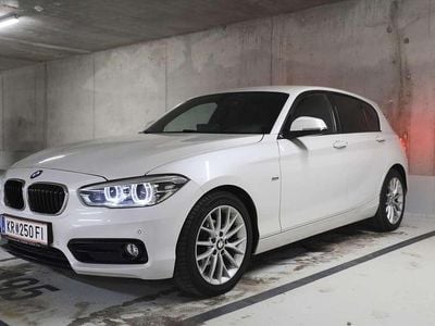 Gebraucht BMW 116 Sport Line 116 PS (85 kW) 2016 Weiß Kleinwagen