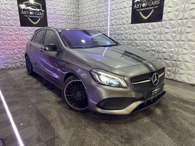 Grau Gebraucht 2017 Mercedes A200 AMG line Limousine | € 19.990 (Fairer Preis)