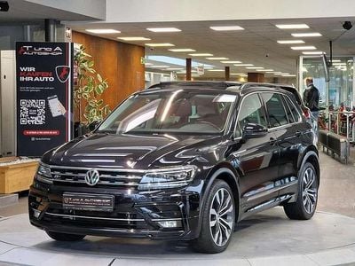 Schwarz Gebraucht 2020 VW Tiguan R-line SUV | € 32.860 (Etwas zu teuer)