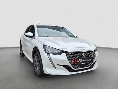 Gebraucht Peugeot e-208 Allure 100 kW (136 PS) 2021 Weiß Kleinwagen