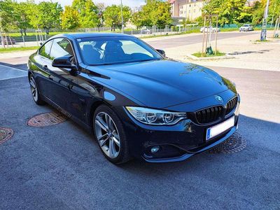 Schwarz Gebraucht 2014 BMW 420 Sport Line Coupé | € 13.990