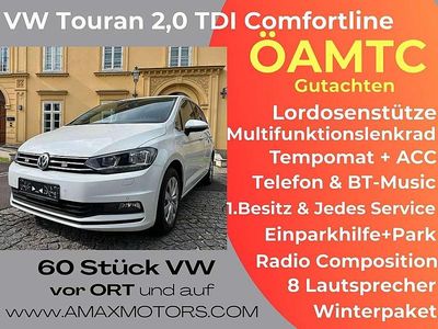 gebraucht VW Touran 20 TDI SCR DSG1. Besitz ÖAMTC Test Abstandst...