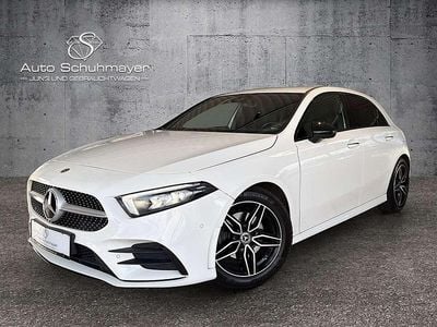 Weiß Gebraucht 2019 Mercedes A180 AMG line Limousine | € 25.990 (Fairer Preis)