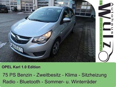 Gebraucht Opel Karl Edition 75 PS (55 kW) 2015 Silber Kleinwagen