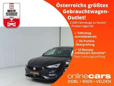 gebraucht Seat Leon 2.0 TDI FR Aut LED RADAR NAVI DIGITAL-TACHO