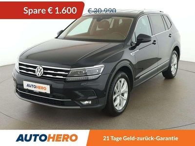 Schwarz Gebraucht 2020 VW Tiguan Allspace Highline SUV | € 29.390 (Superpreis)
