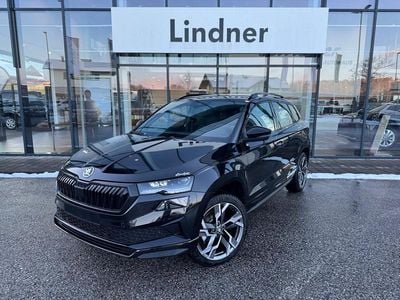 Schwarz metallicperleffektno Gebraucht 2025 Skoda Karoq SportLine SUV | € 45.982