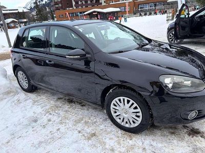 Gebraucht VW Golf VII Comfortline 105 PS (77 kW) 2012 Schwarz Limousine