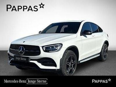 Gebraucht Mercedes GLC300e 306 PS (225 kW) 2021 Polarweiß Coupé