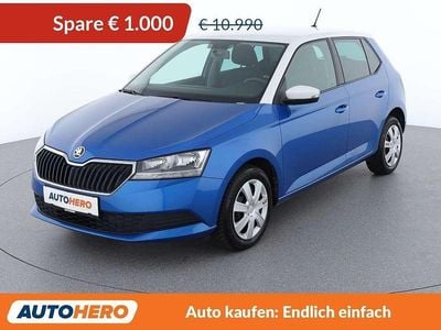 Gebraucht Skoda Fabia Active 75 PS (55 kW) 2019 Blau Kleinwagen