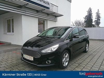 Gebraucht Ford S-MAX Titanium 150 PS (110 kW) 2016 Schwarz Van / Kleinbus
