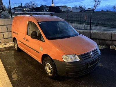 Gebraucht VW Caddy Maxi 105 PS (77 kW) 2009 Orange Van / Kleinbus
