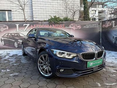 Gebraucht BMW 430 Cabriolet Sport Line 252 PS (185 kW) 2017 Blau Cabrio