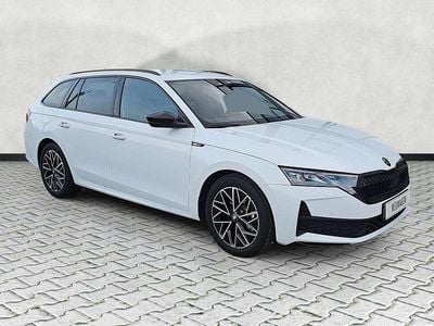 Neu Skoda Octavia SportLine 150 PS (110 kW) 2025 Weiß Kombi