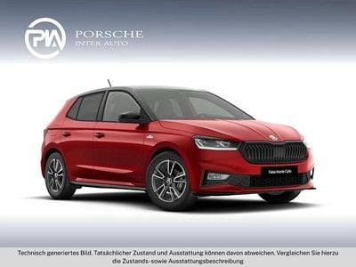 Neu Skoda Fabia Monte Carlo 95 PS (69 kW) 2026 Mittelrot  metallic Kleinwagen