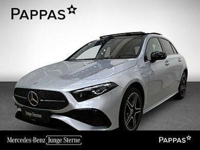 Iridiumsilber metallic Gebraucht 2023 Mercedes A250 Limousine | € 34.900