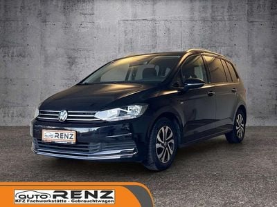 Gebraucht VW Touran 122 PS (89 kW) 2021 Schwarz Van / Kleinbus